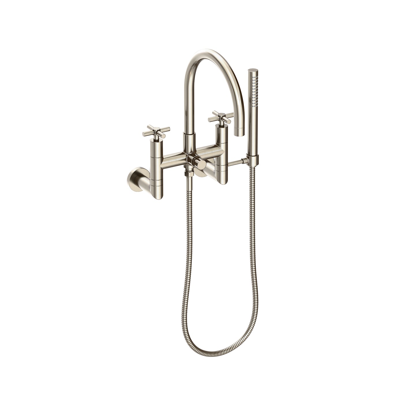 Newport Brass 1500-4282 East Linear Exposed Tub & Hand Shower Set - Wall Mount