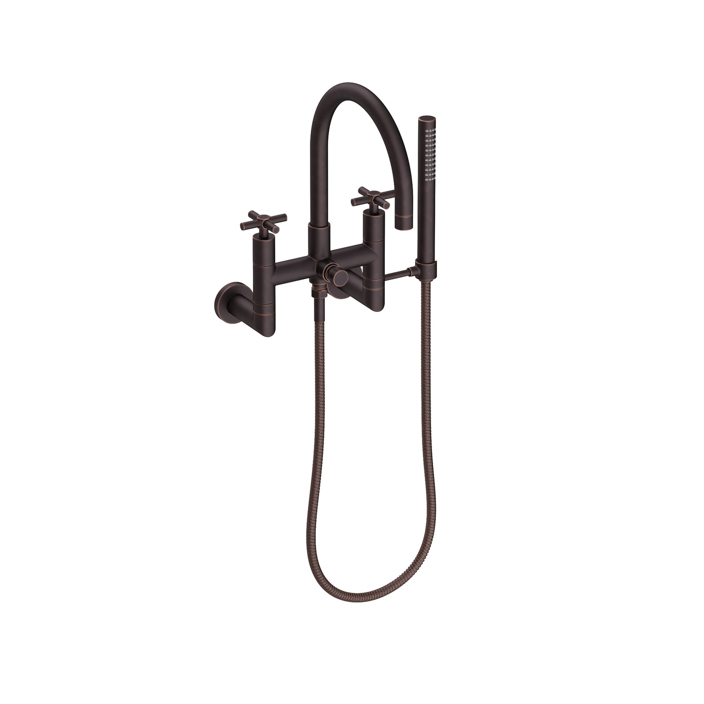 Newport Brass 1500-4282 East Linear Exposed Tub & Hand Shower Set - Wall Mount