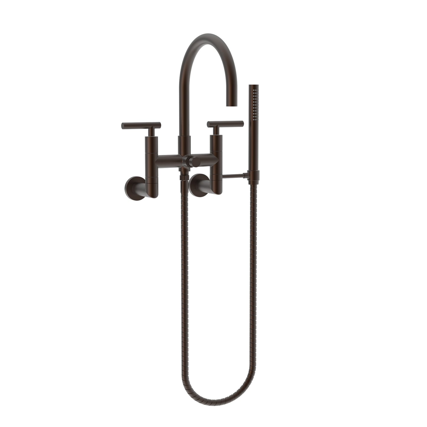 Newport Brass 1500-4283 East Linear Exposed Tub & Hand Shower Set - Wall Mount