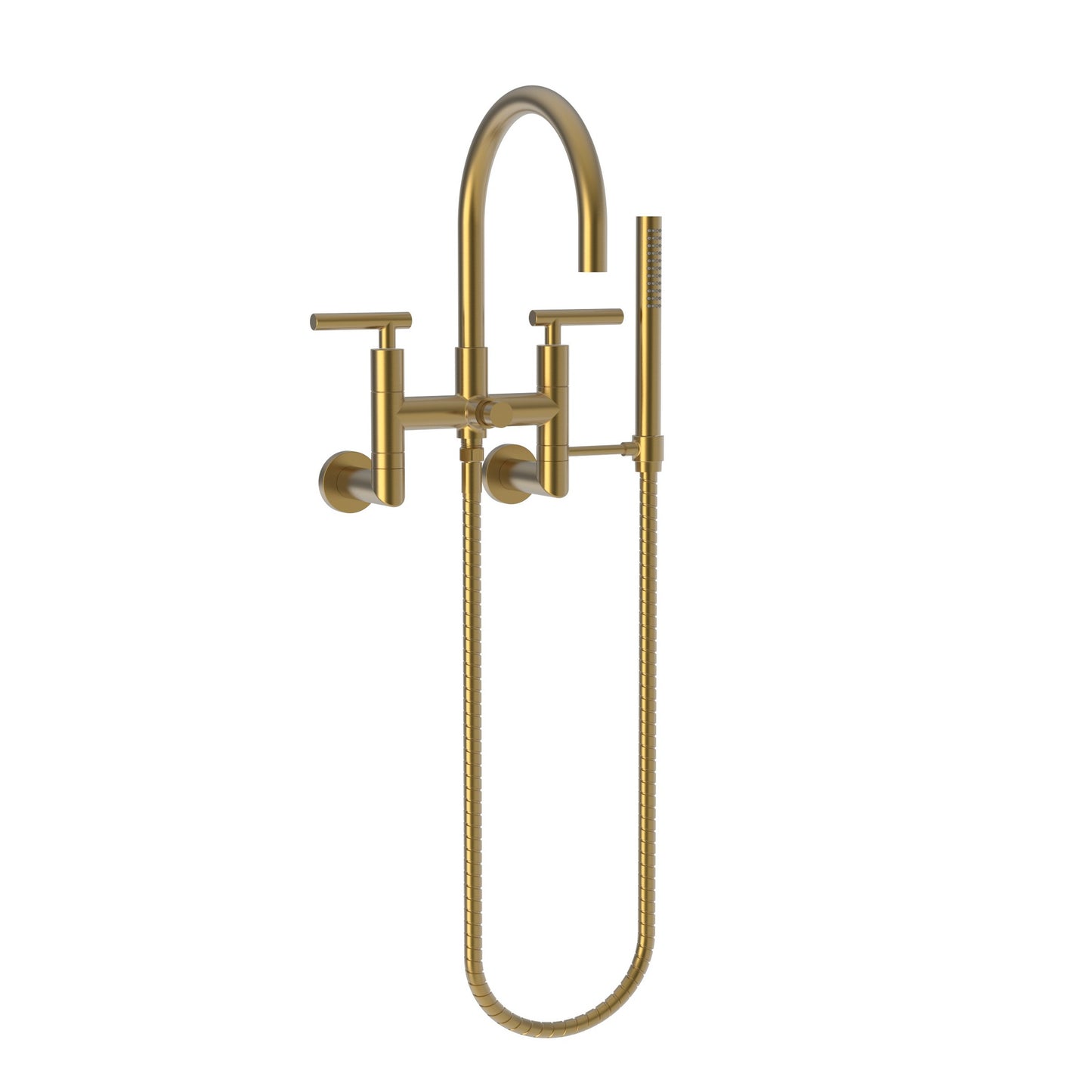 Newport Brass 1500-4283 East Linear Exposed Tub & Hand Shower Set - Wall Mount