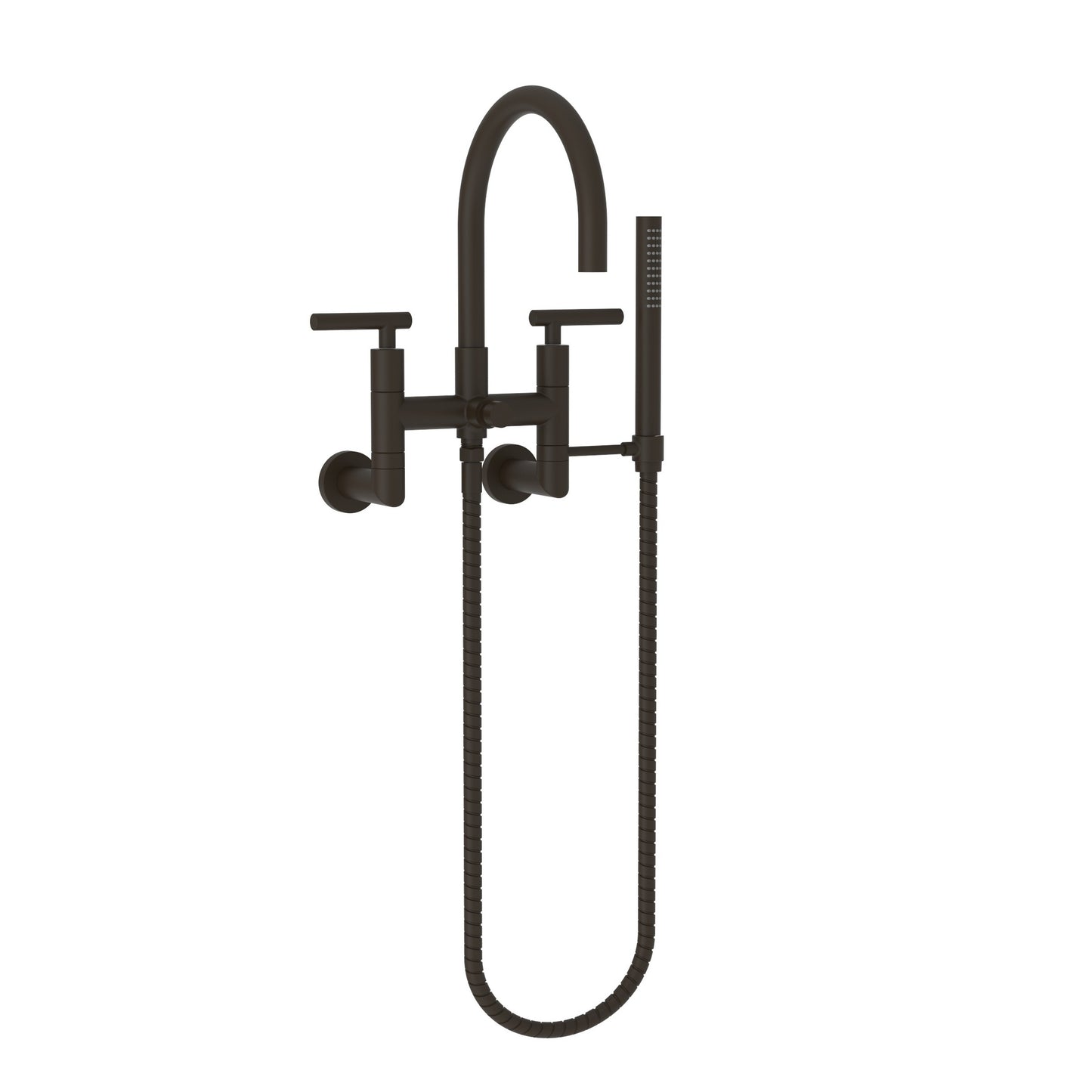 Newport Brass 1500-4283 East Linear Exposed Tub & Hand Shower Set - Wall Mount