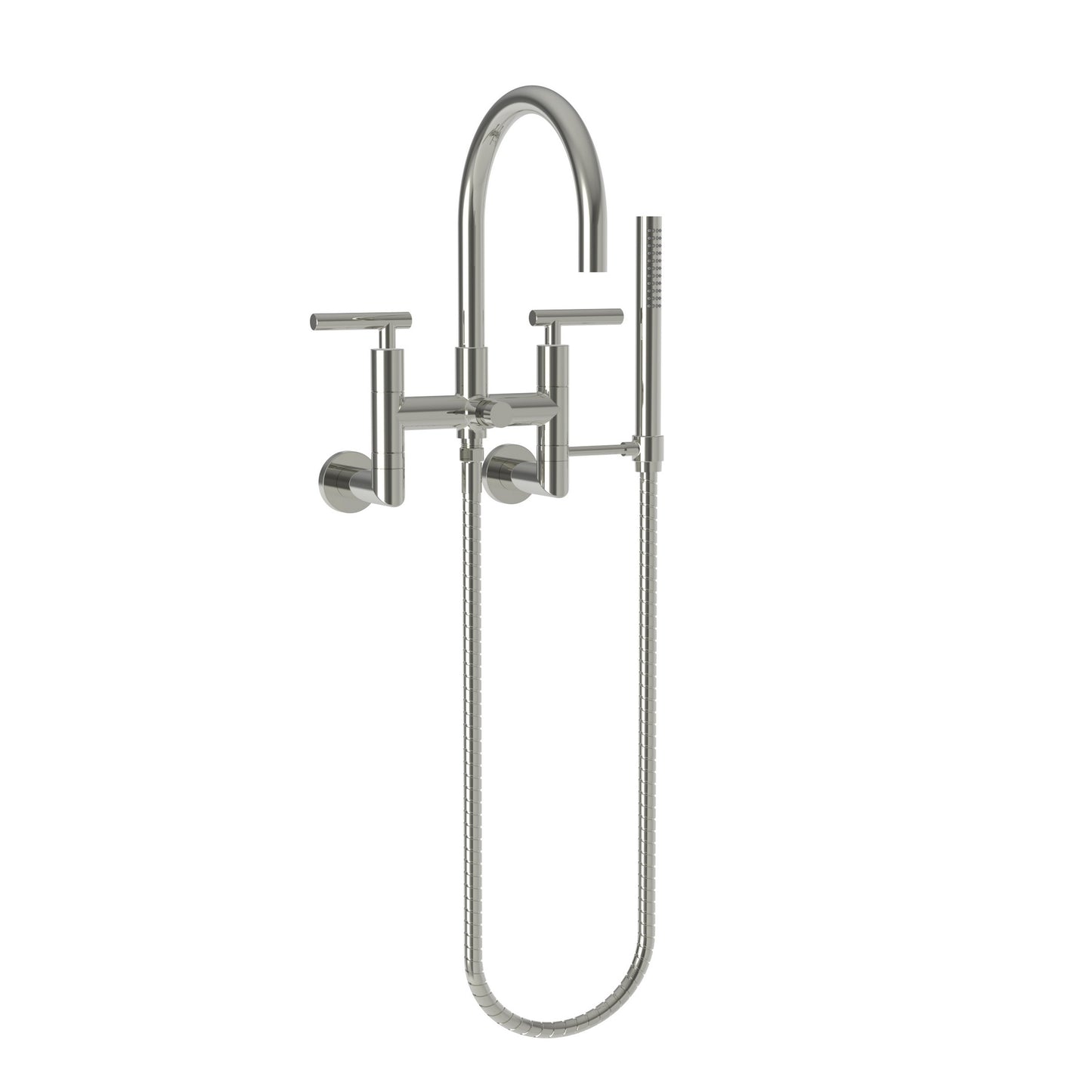 Newport Brass 1500-4283 East Linear Exposed Tub & Hand Shower Set - Wall Mount