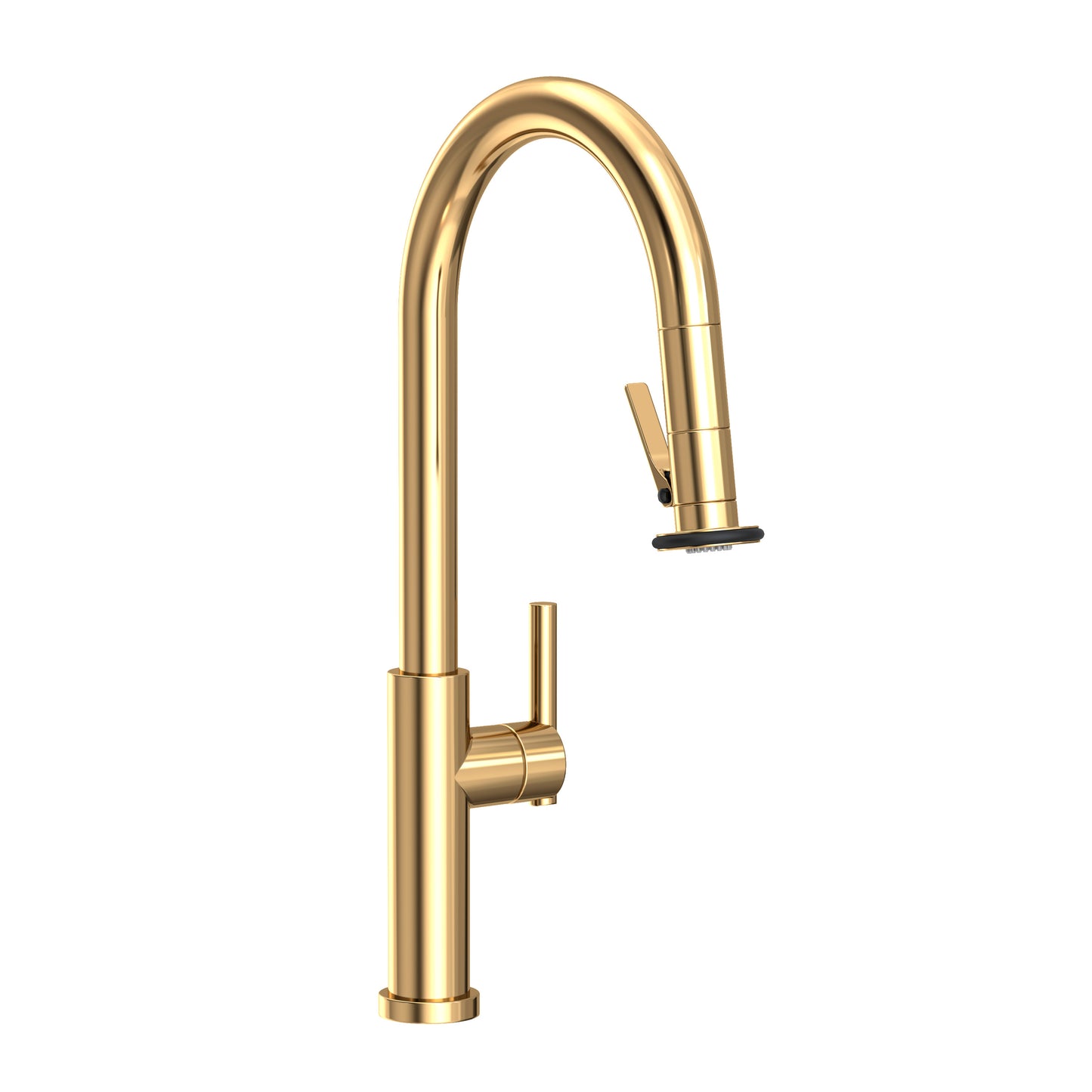 Newport Brass 1500-5173 East Linear Pull-Down Kitchen Faucet - Trigger Spray