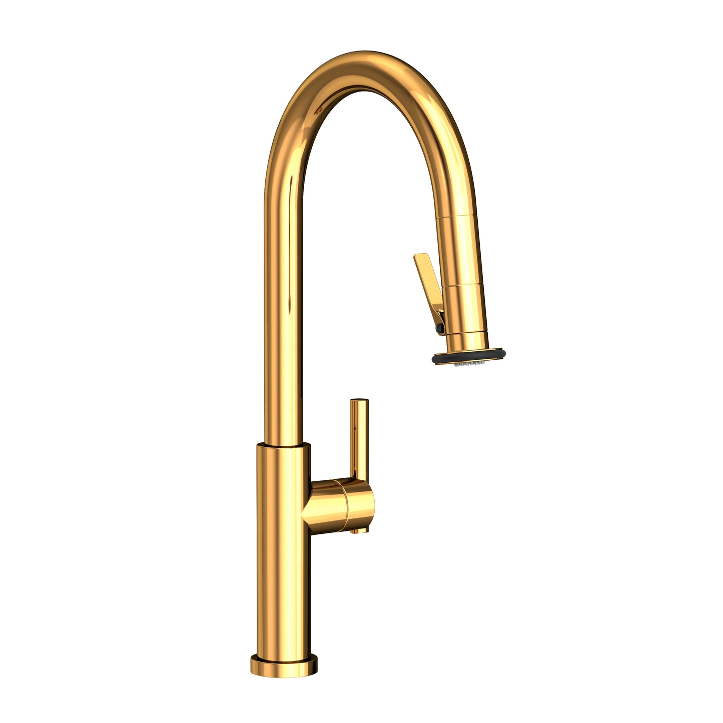 Newport Brass 1500-5173 East Linear Pull-Down Kitchen Faucet - Trigger Spray