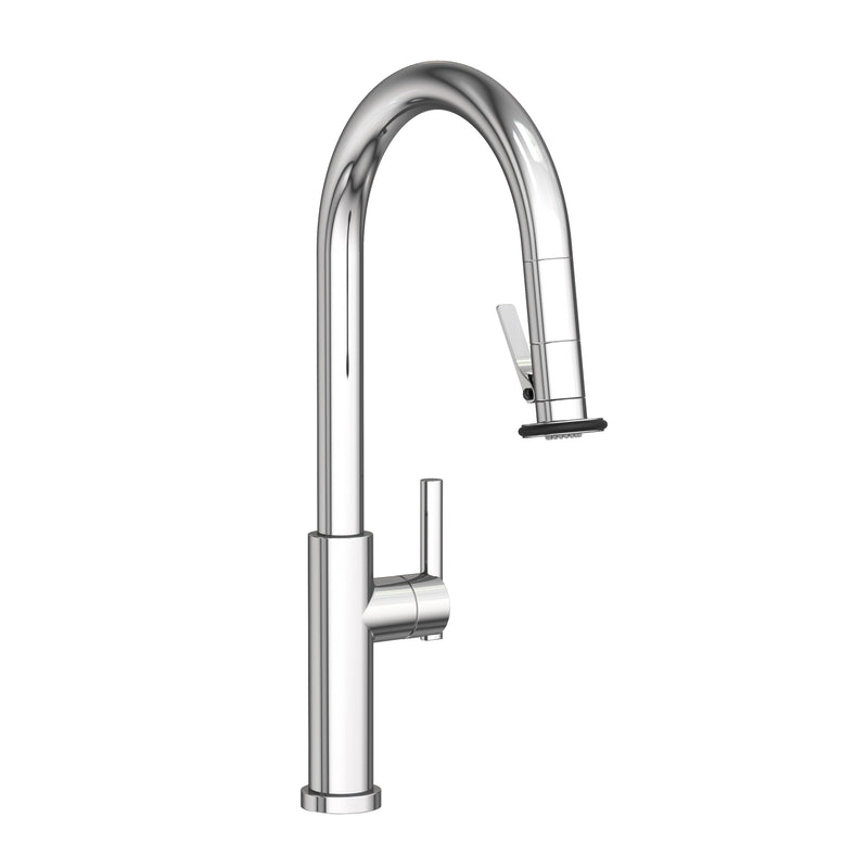 Newport Brass 1500-5173 East Linear Pull-Down Kitchen Faucet - Trigger Spray
