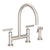 Newport Brass 1500-5413 East Linear Kitchen Bridge Faucet with Side Spray