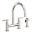 Newport Brass 1500-5413 East Linear Kitchen Bridge Faucet with Side Spray