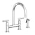 Newport Brass 1500-5413 East Linear Kitchen Bridge Faucet with Side Spray