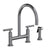 Newport Brass 1500-5413 East Linear Kitchen Bridge Faucet with Side Spray