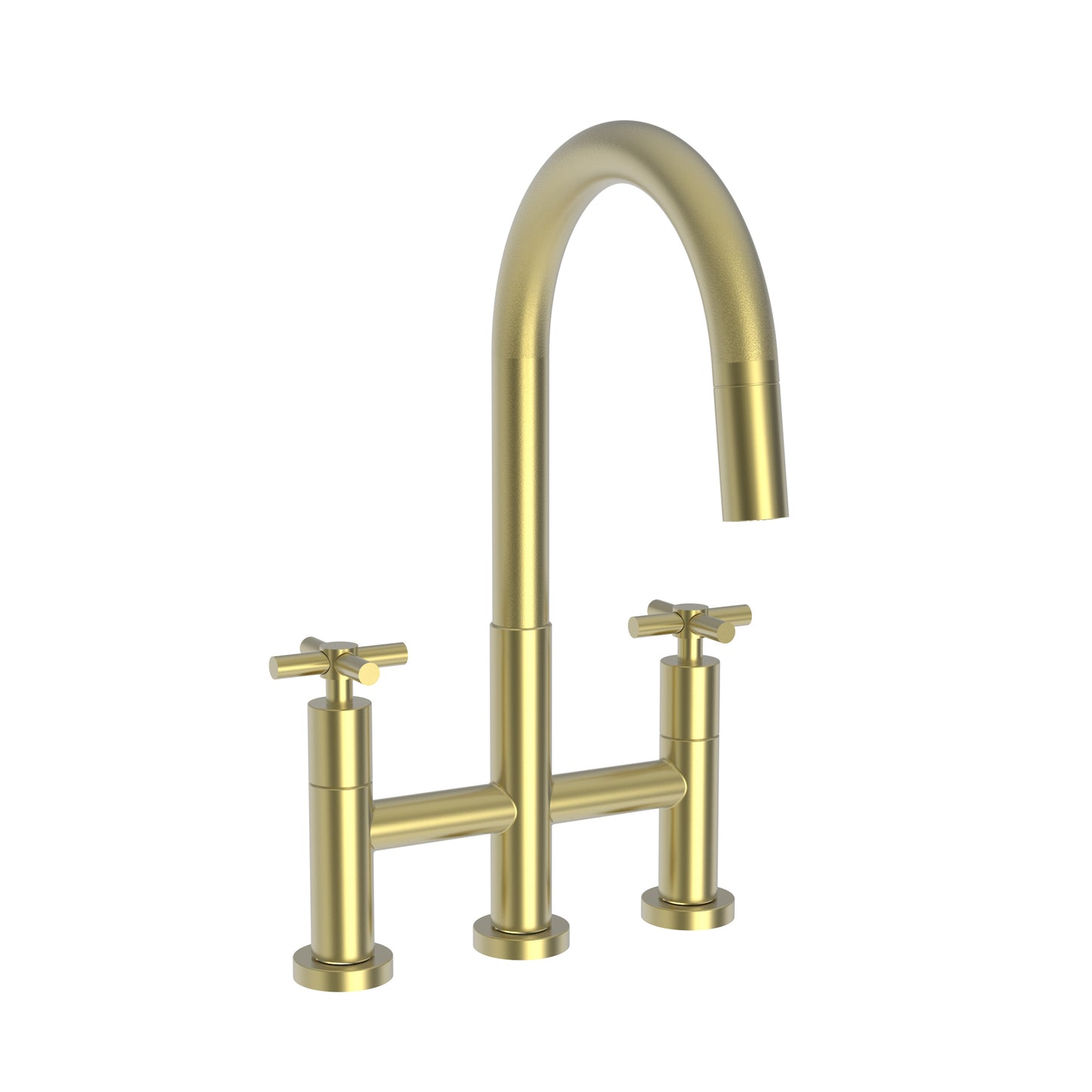 Newport Brass 1500-5462 East Linear Kitchen Bridge Pull-Down Faucet