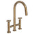 Newport Brass 1500-5462 East Linear Kitchen Bridge Pull-Down Faucet