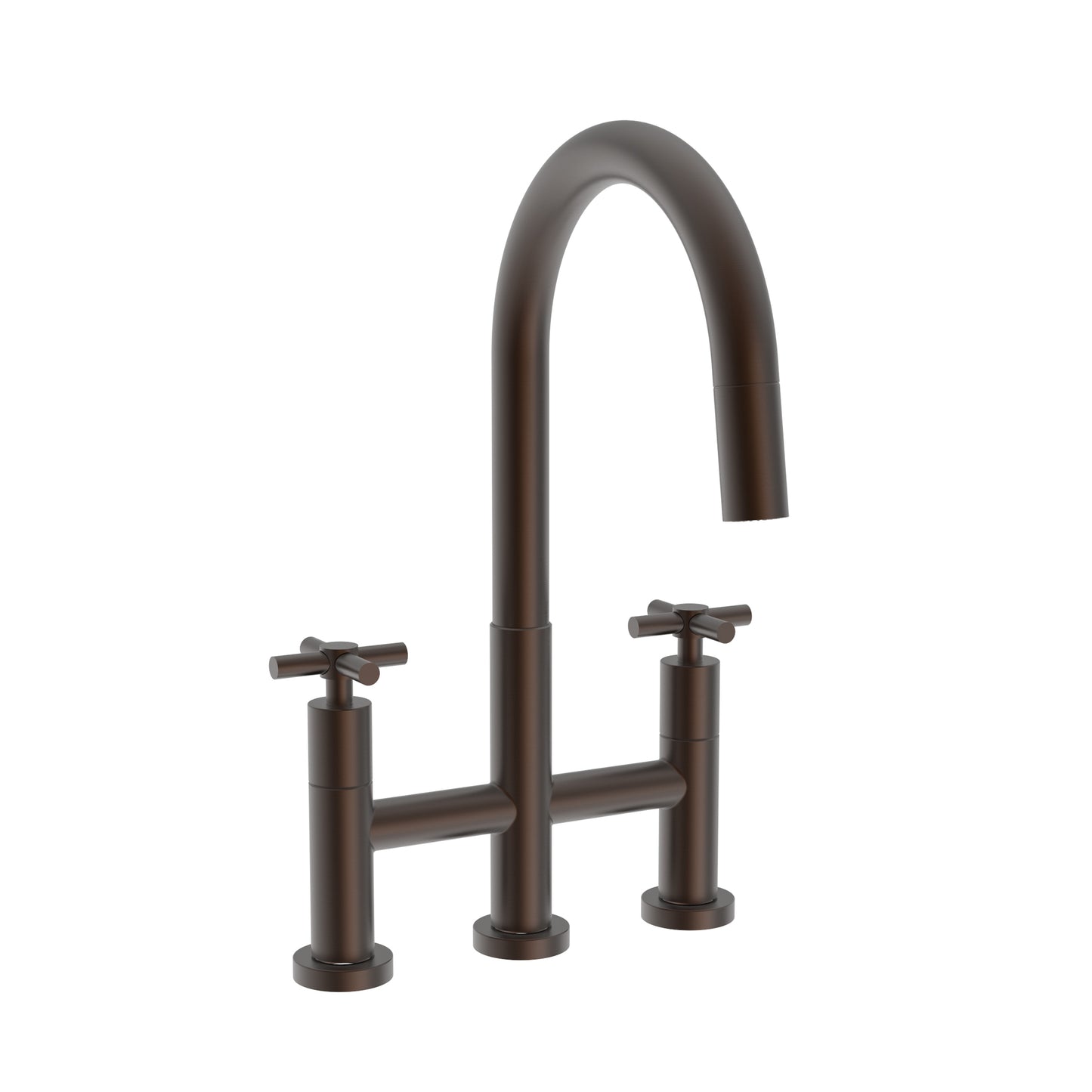 Newport Brass 1500-5462 East Linear Kitchen Bridge Pull-Down Faucet