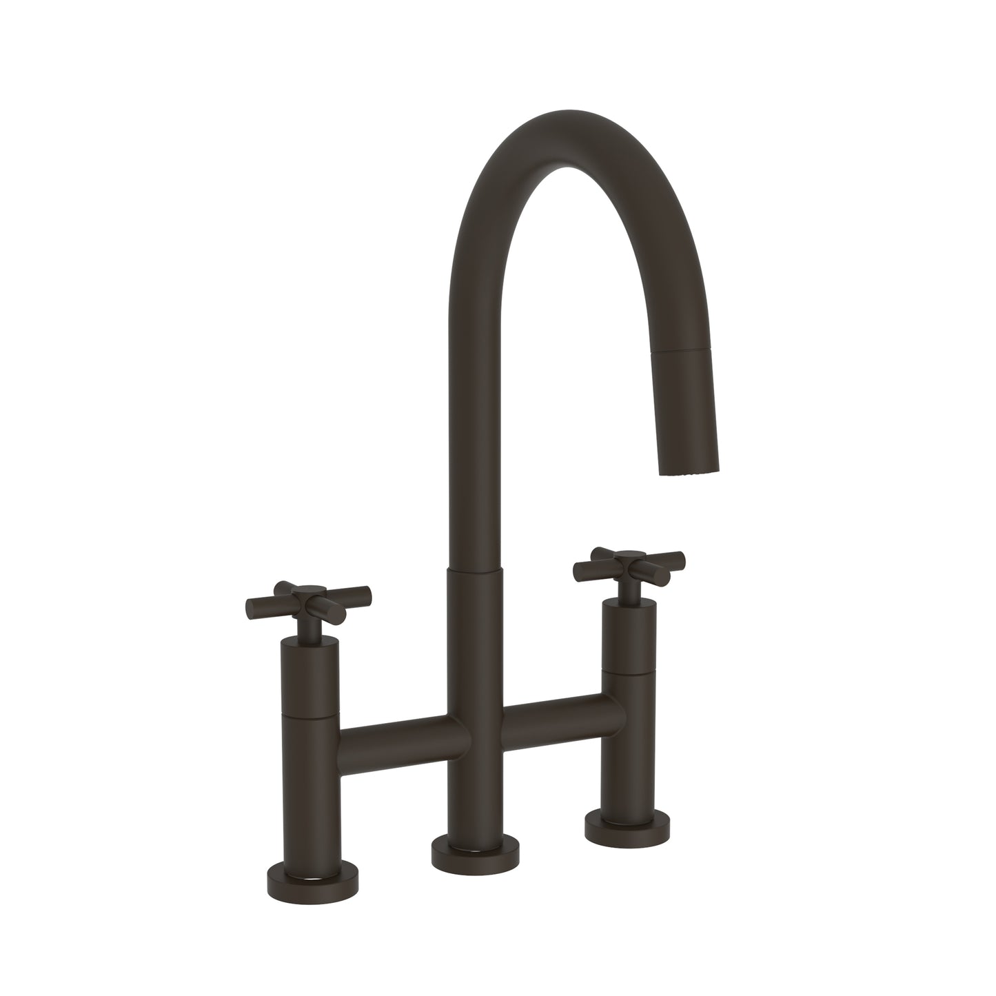 Newport Brass 1500-5462 East Linear Kitchen Bridge Pull-Down Faucet