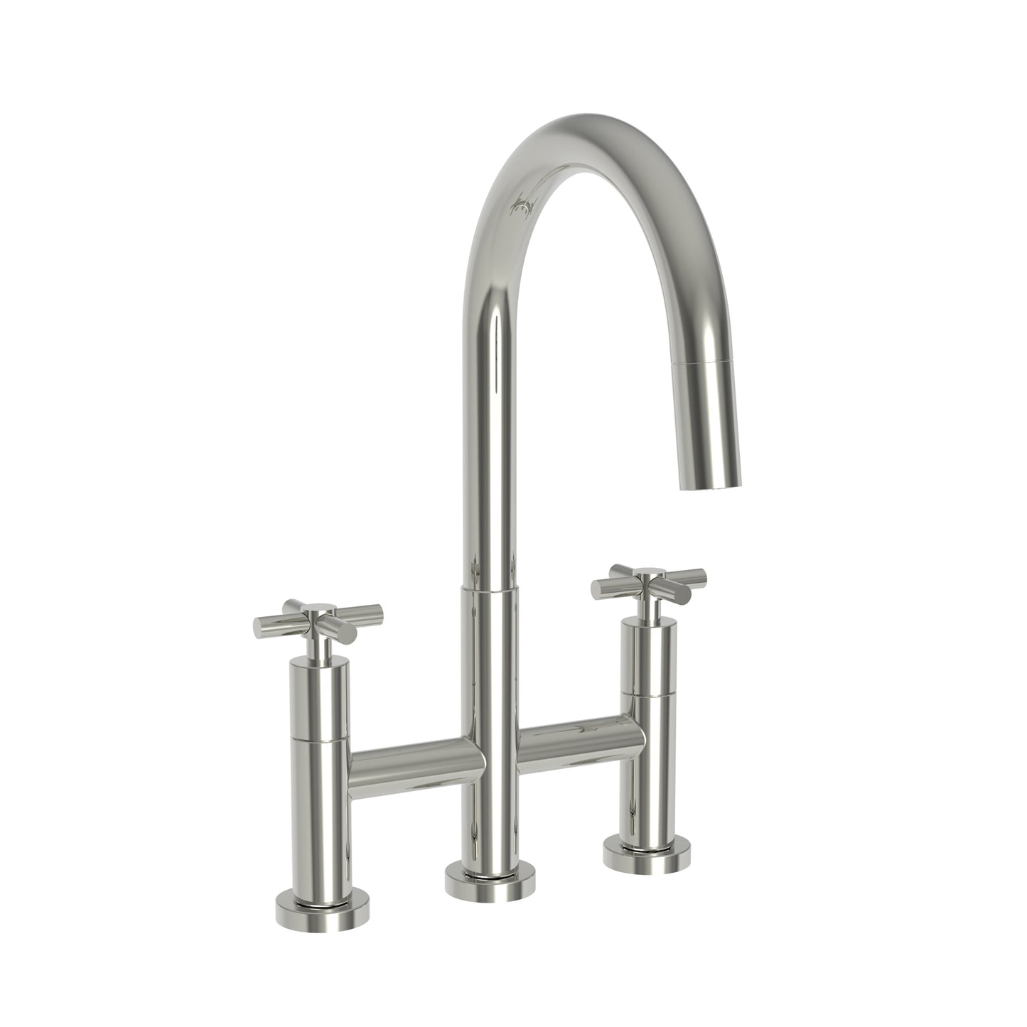Newport Brass 1500-5462 East Linear Kitchen Bridge Pull-Down Faucet
