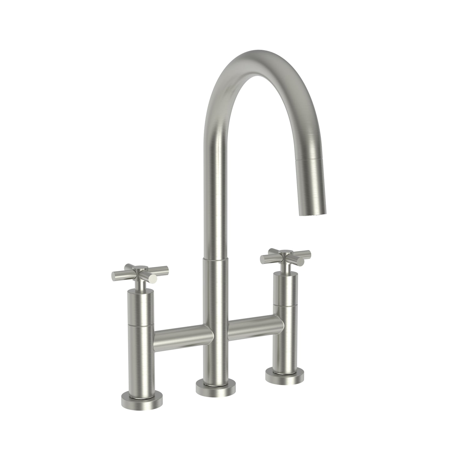 Newport Brass 1500-5462 East Linear Kitchen Bridge Pull-Down Faucet