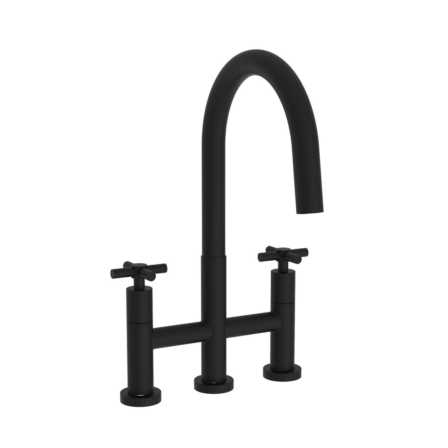 Newport Brass 1500-5462 East Linear Kitchen Bridge Pull-Down Faucet