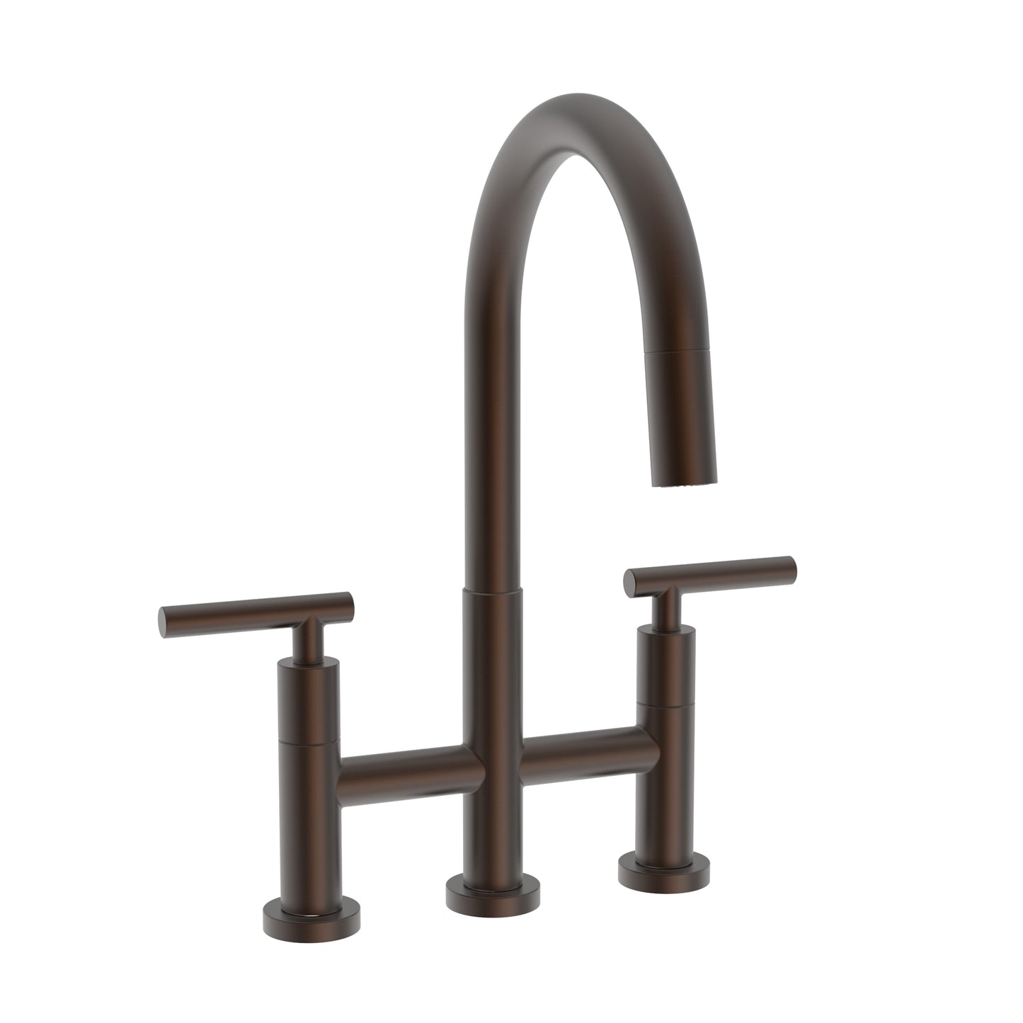 Newport Brass 1500-5463 East Linear Kitchen Bridge Pull-Down Faucet