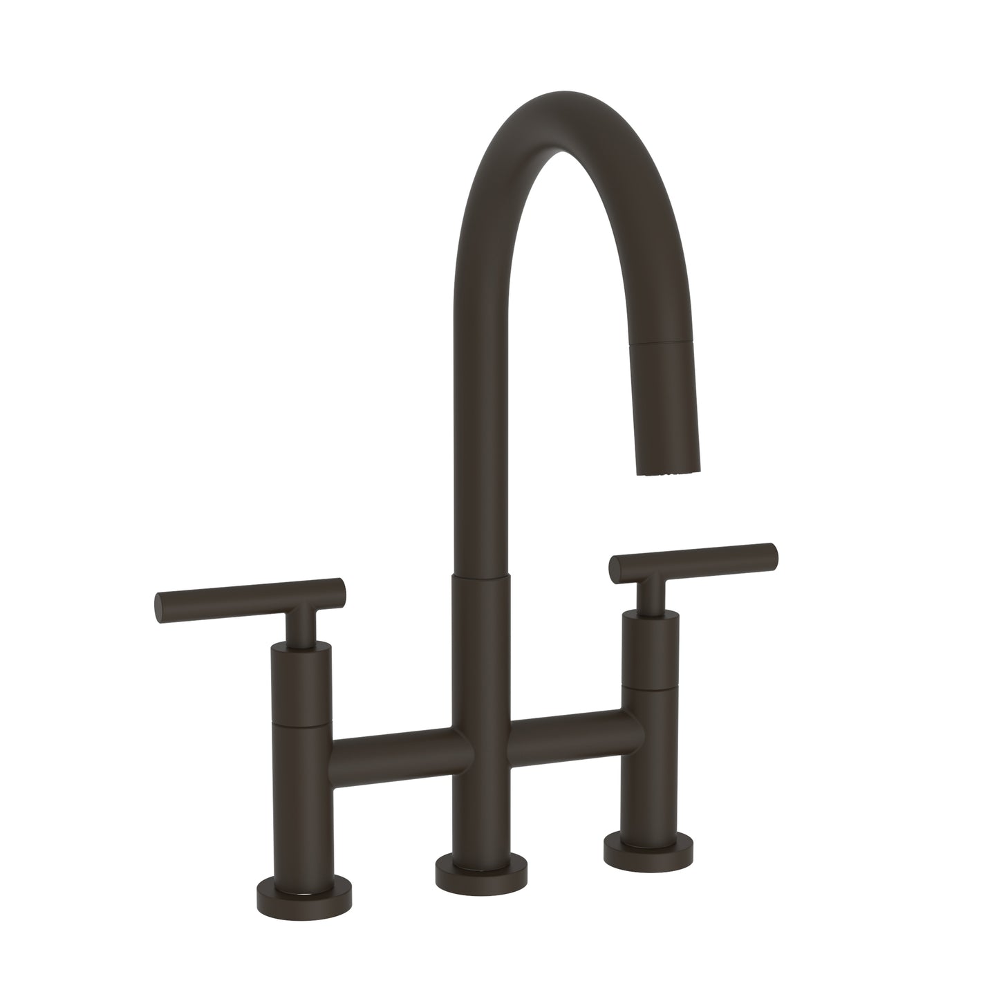 Newport Brass 1500-5463 East Linear Kitchen Bridge Pull-Down Faucet