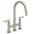 Newport Brass 1500-5463 East Linear Kitchen Bridge Pull-Down Faucet
