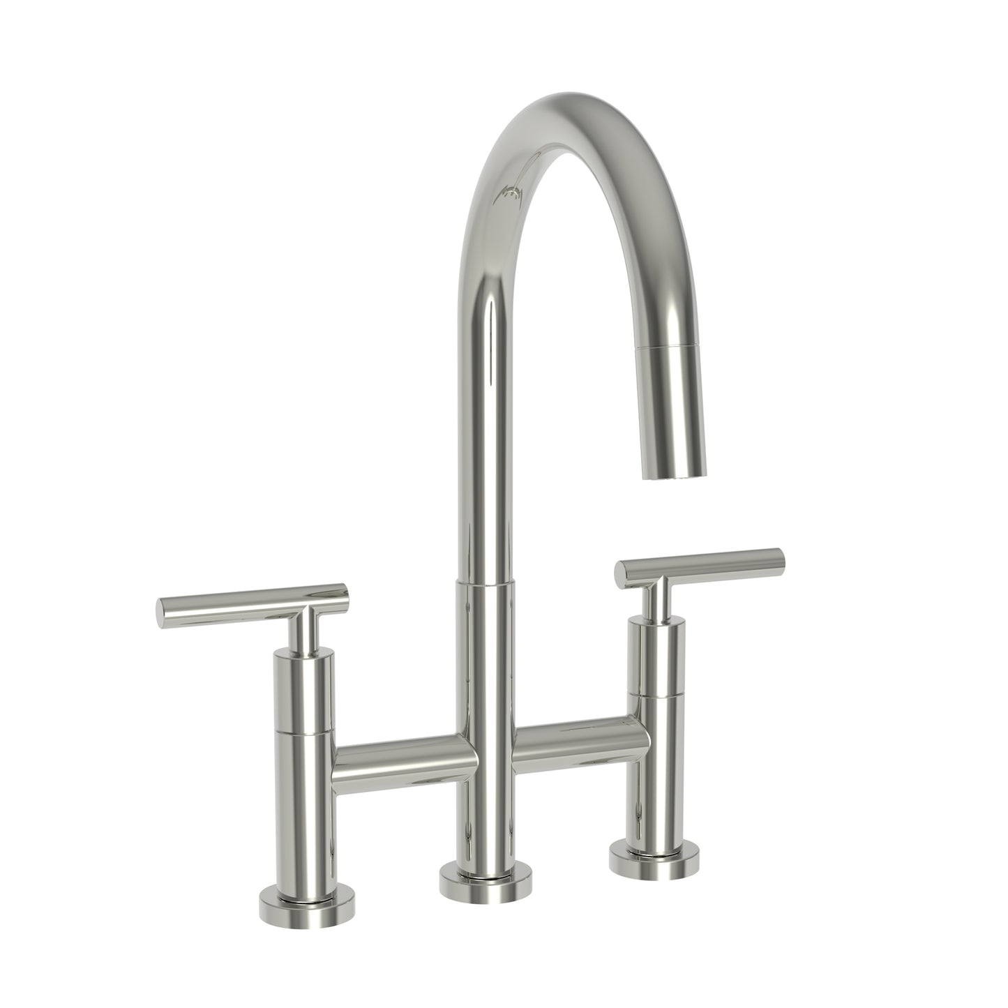 Newport Brass 1500-5463 East Linear Kitchen Bridge Pull-Down Faucet