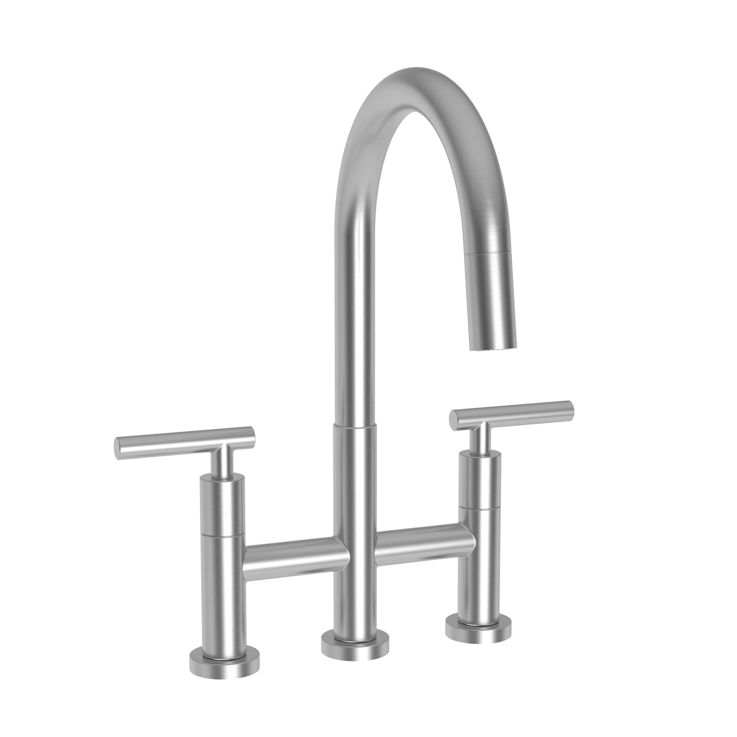 Newport Brass 1500-5463 East Linear Kitchen Bridge Pull-Down Faucet