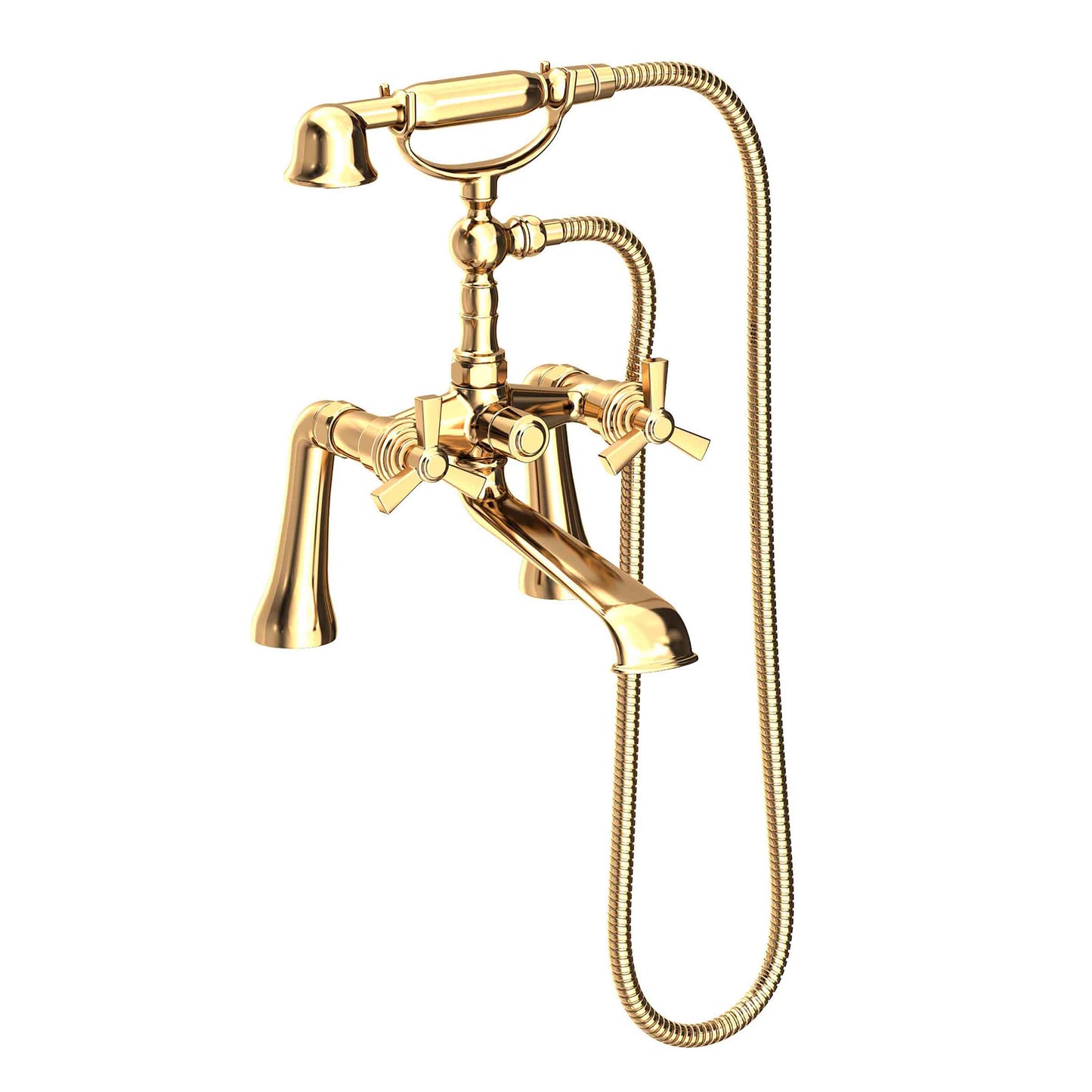 Newport Brass 1600-4272 Miro Exposed Tub & Hand Shower Set - Deck Mount