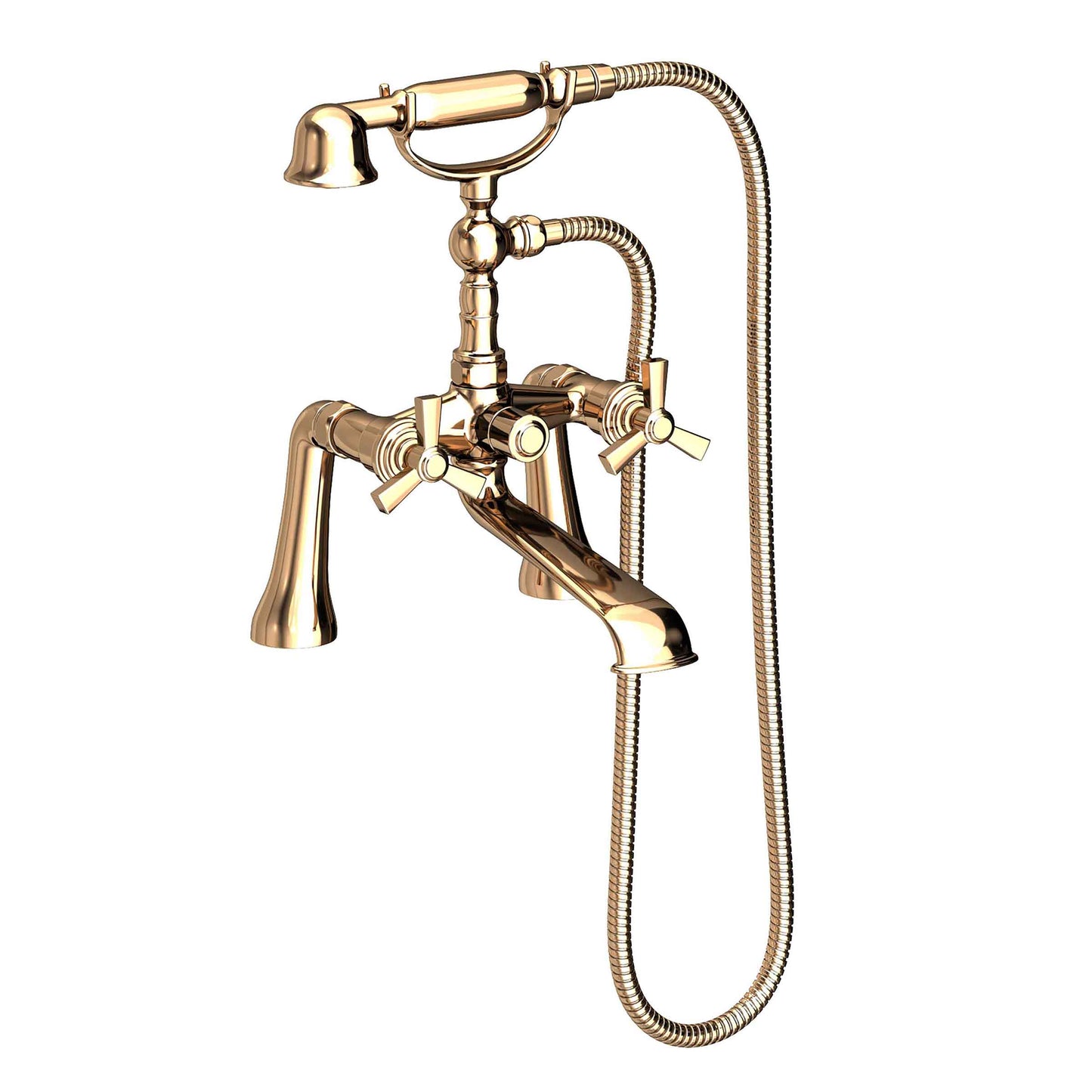 Newport Brass 1600-4272 Miro Exposed Tub & Hand Shower Set - Deck Mount