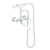 Newport Brass 1600-4282 Miro Exposed Tub & Hand Shower Set - Wall Mount