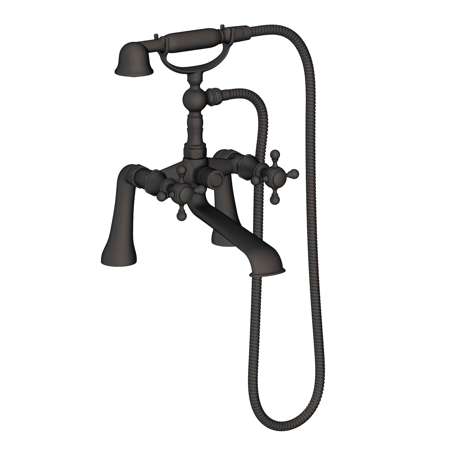 Newport Brass 1760-4272 Victoria Exposed Tub & Hand Shower Set - Deck Mount