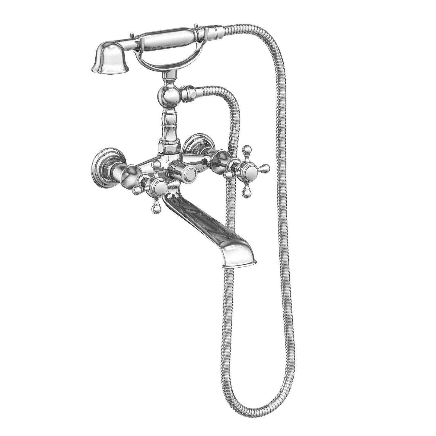 Newport Brass 1760-4282 Victoria Exposed Tub & Hand Shower Set - Wall Mount