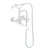 Newport Brass 1760-4282 Victoria Exposed Tub & Hand Shower Set - Wall Mount