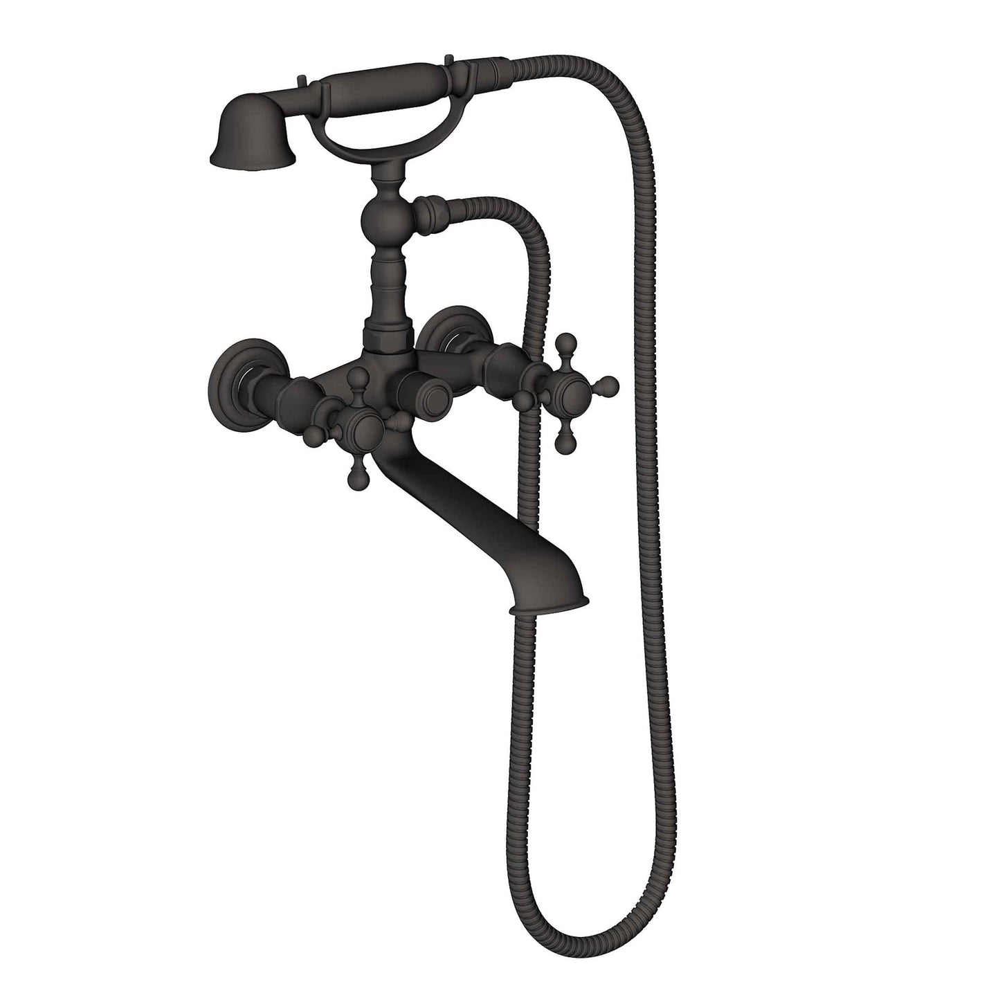 Newport Brass 1760-4282 Victoria Exposed Tub & Hand Shower Set - Wall Mount