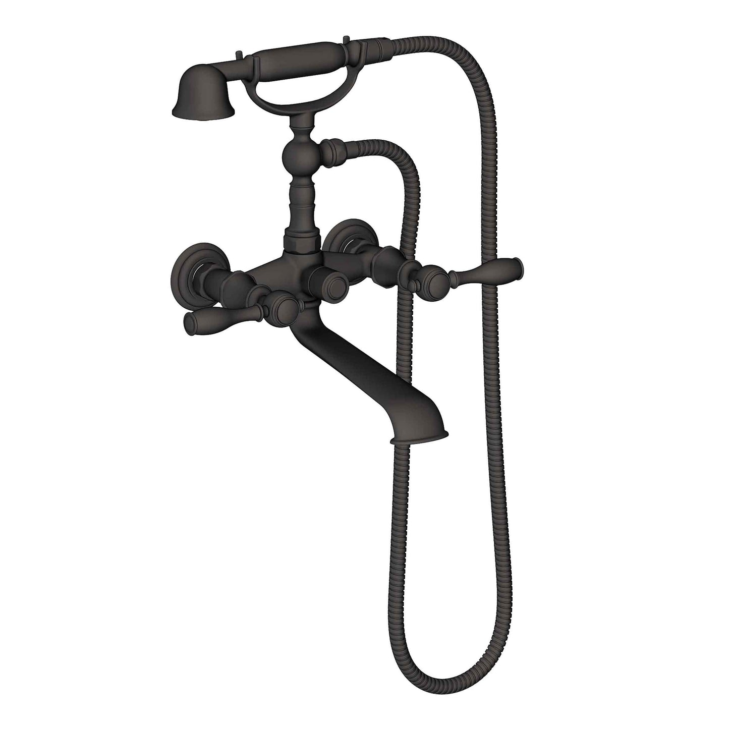 Newport Brass 1770-4283 Victoria Exposed Tub & Hand Shower Set - Wall Mount