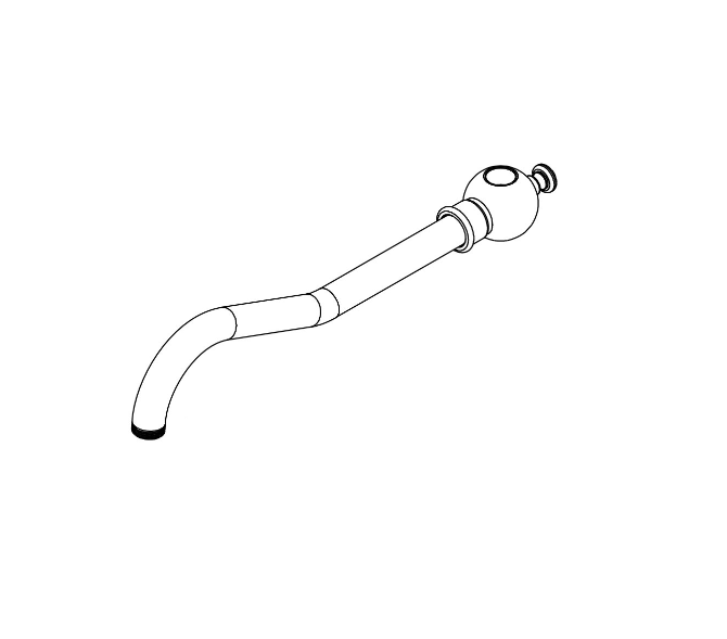 Newport Brass 2-614 Kitchen Spout For 942 - Parent