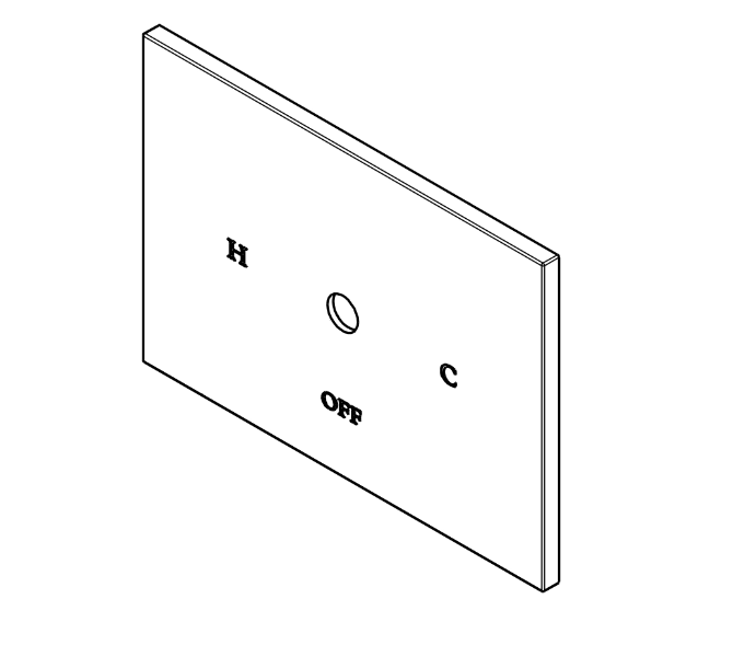 Newport Brass 2-642 Shower Only Bp Backplate - Parent