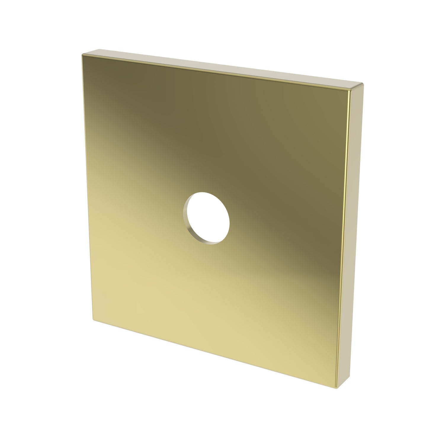 Newport Brass 20-513 Square Div Plate, Traditional