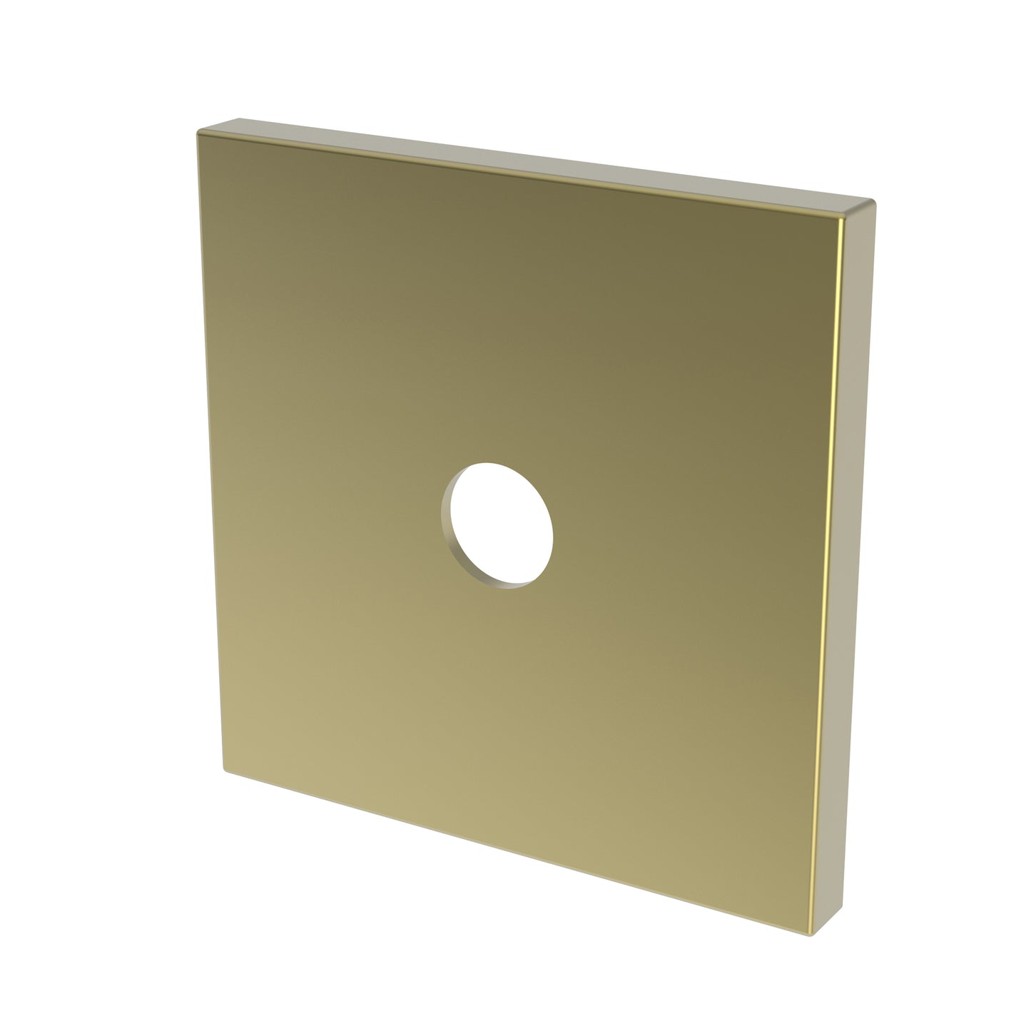 Newport Brass 20-513 Square Div Plate, Traditional
