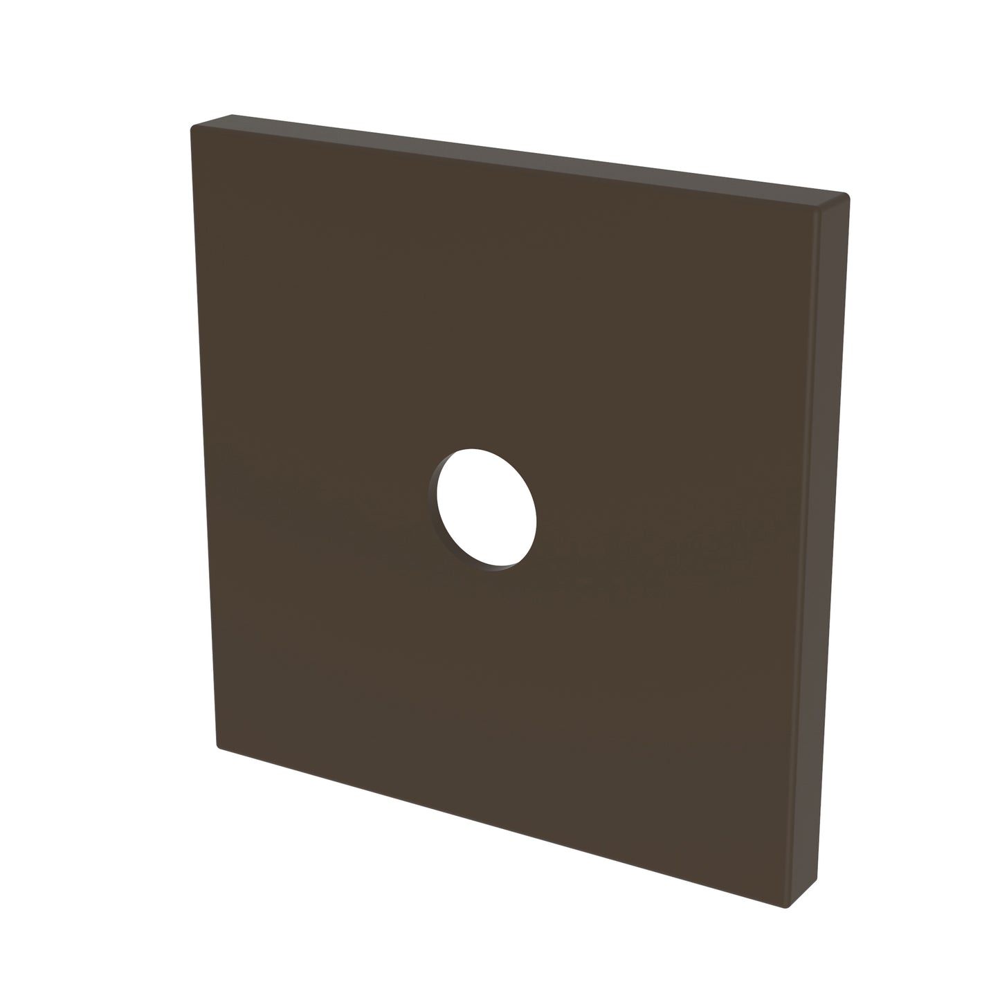 Newport Brass 20-513 Square Div Plate, Traditional