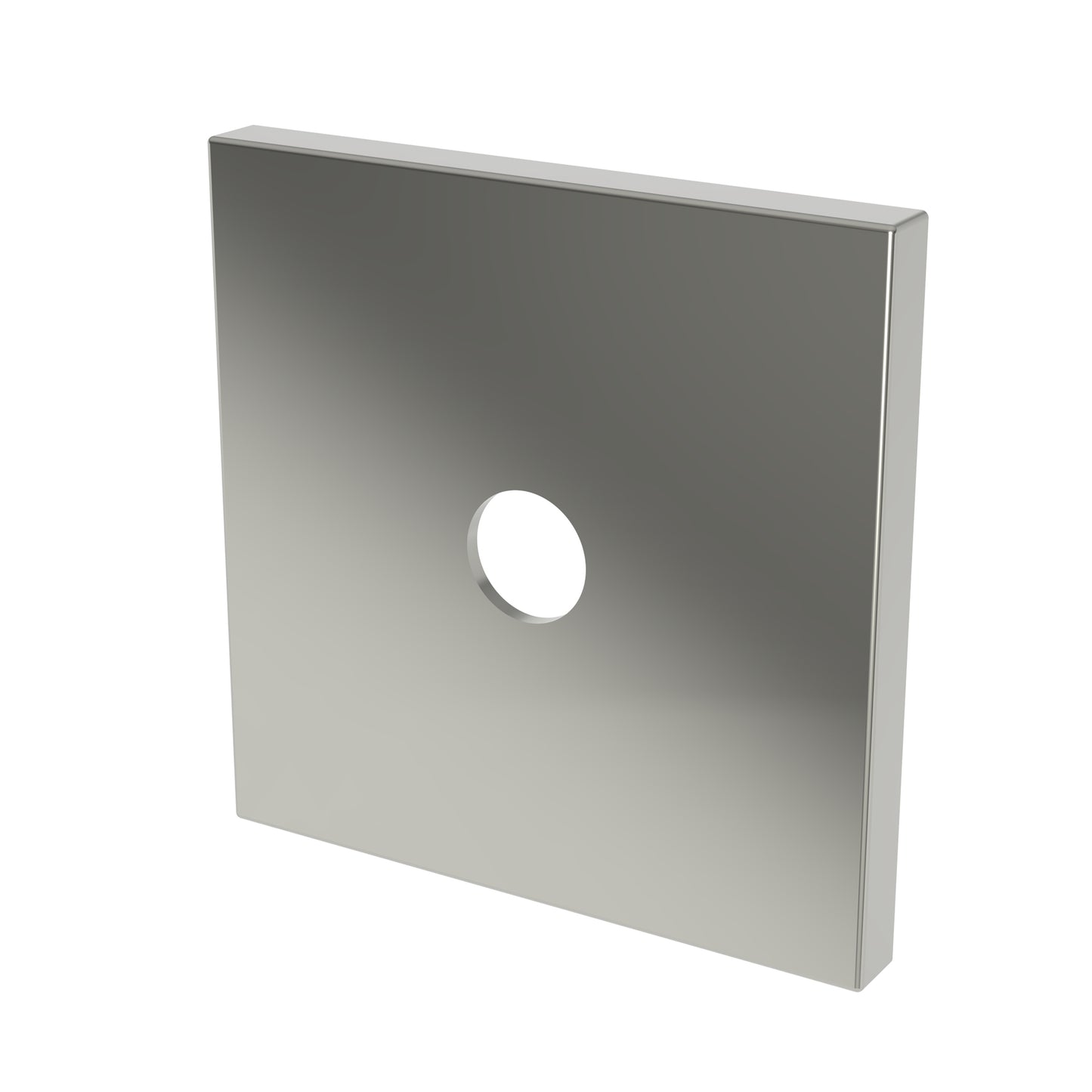 Newport Brass 20-513 Square Div Plate, Traditional