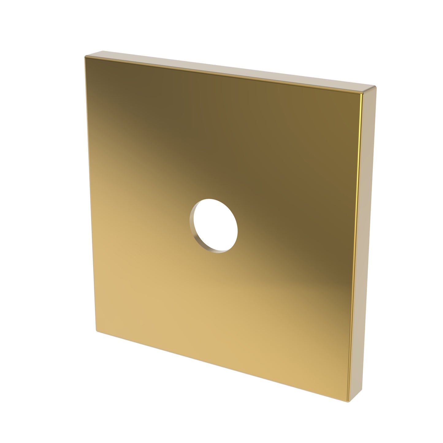 Newport Brass 20-513 Square Div Plate, Traditional