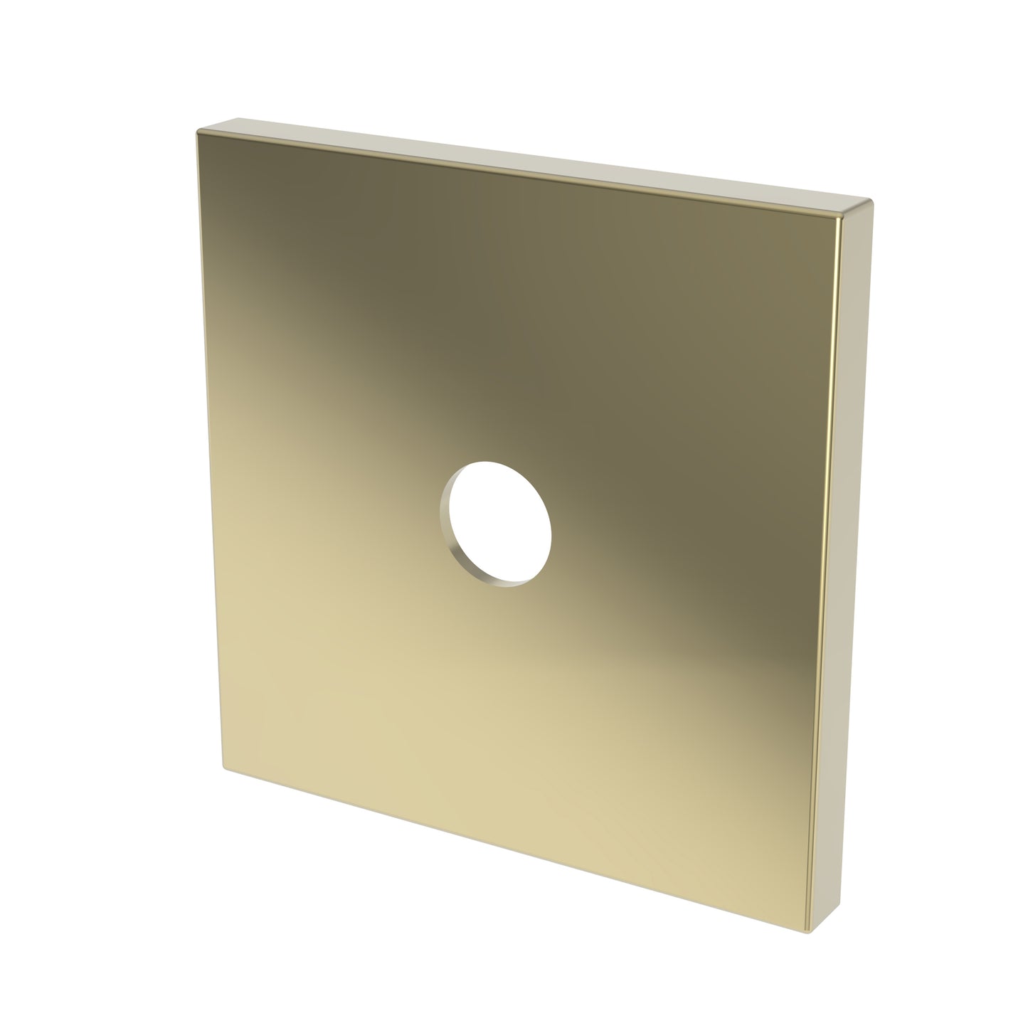 Newport Brass 20-513 Square Div Plate, Traditional