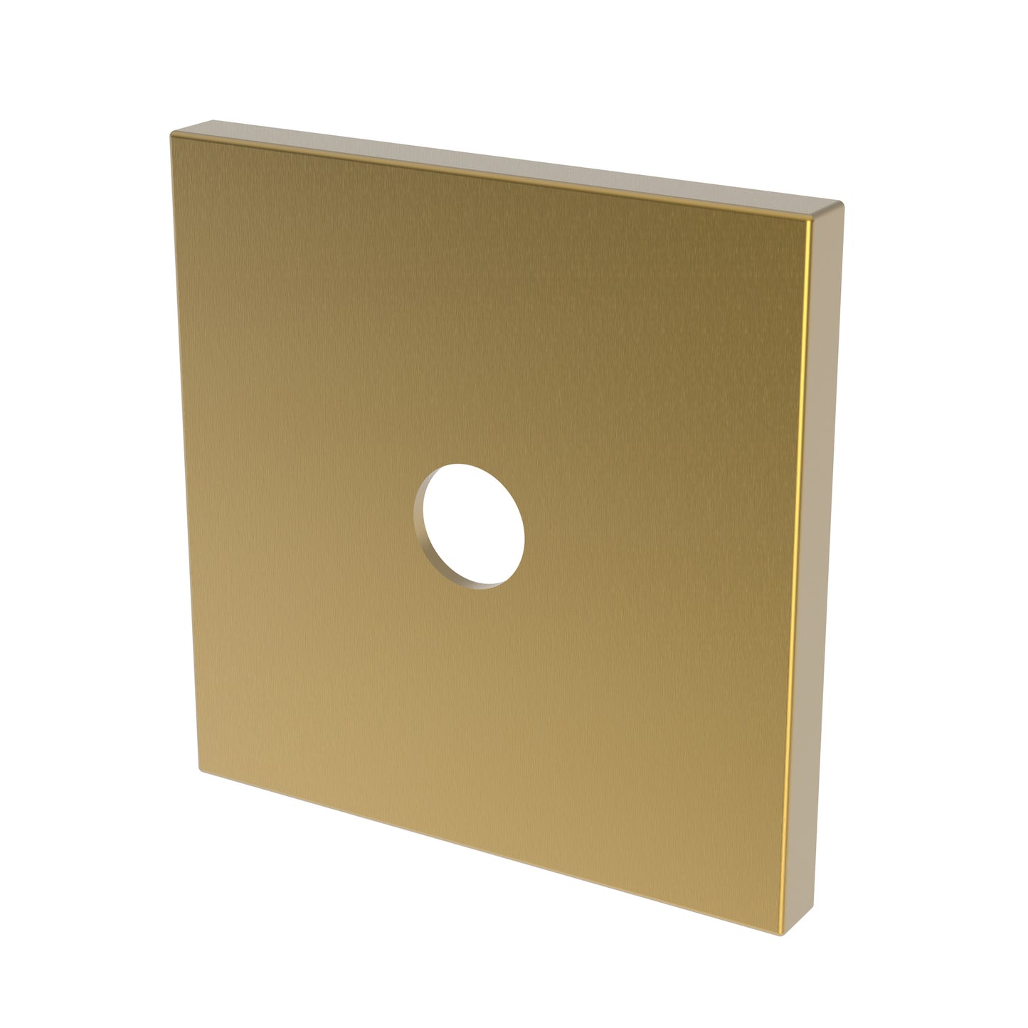 Newport Brass 20-513 Square Div Plate, Traditional