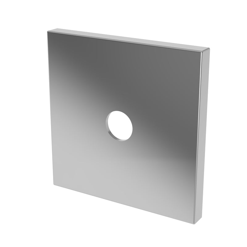 Newport Brass 20-513 Square Div Plate, Traditional
