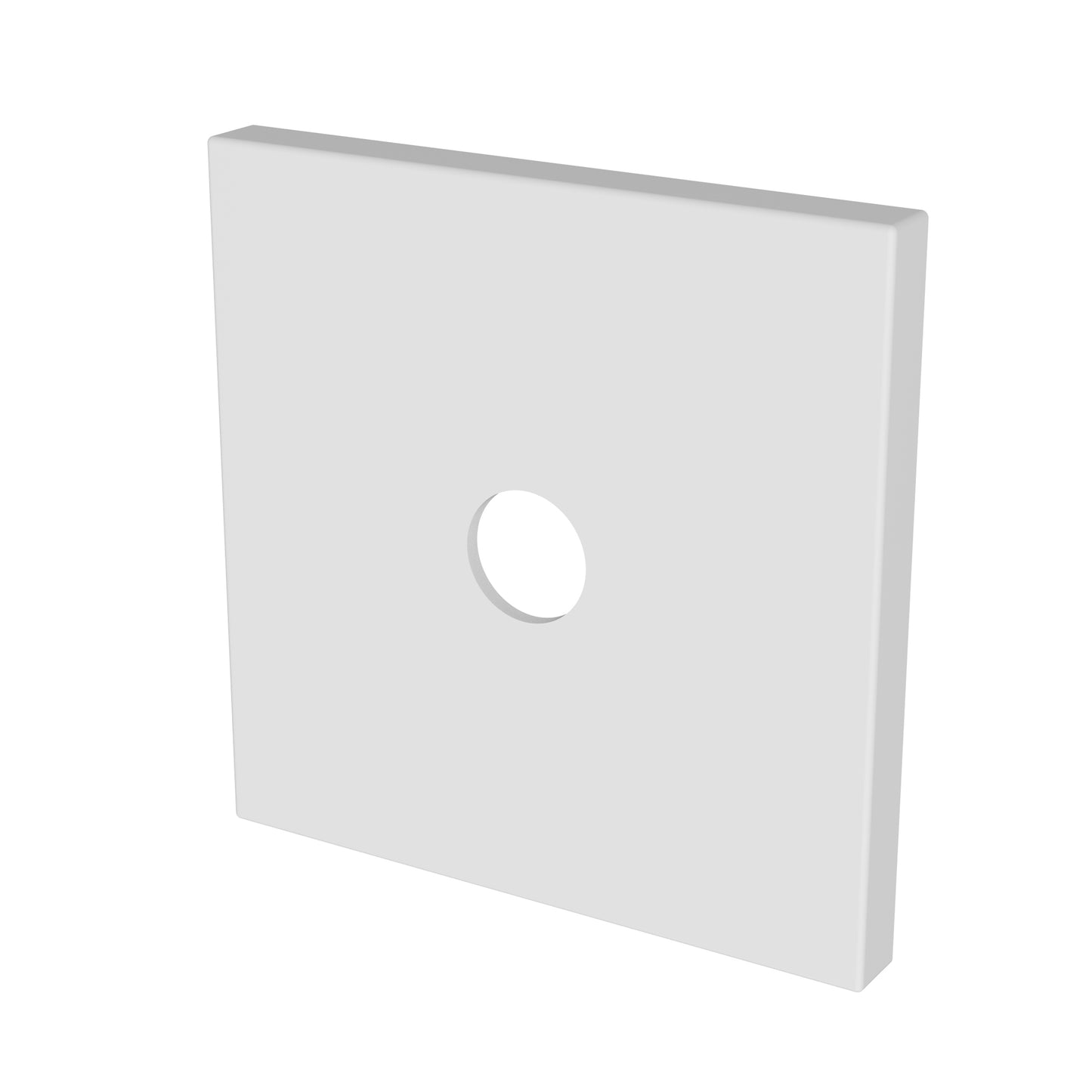 Newport Brass 20-513 Square Div Plate, Traditional