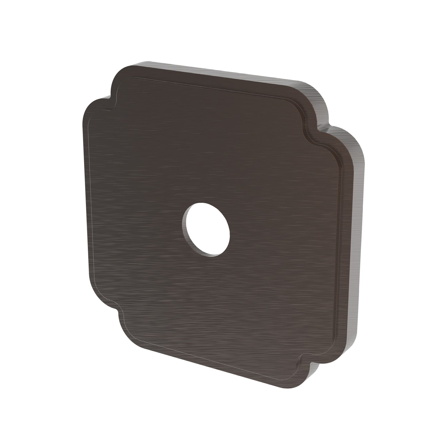 Newport Brass 20-514 Square Div Plate, Contemporary