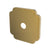 Newport Brass 20-514 Square Div Plate, Contemporary
