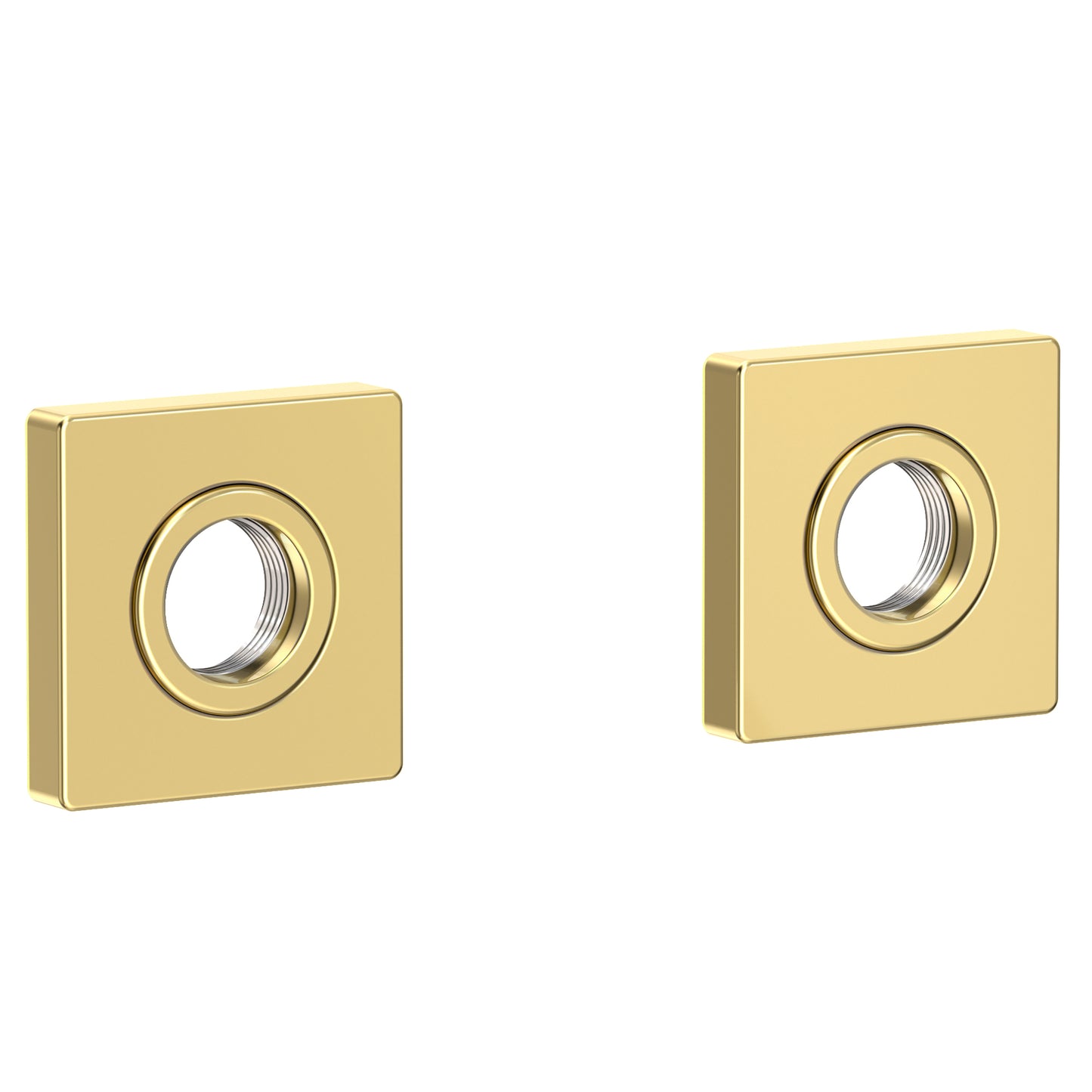 Newport Brass 2040-2400 Secant Grab Bar Decorative Rings & Mounting Kit