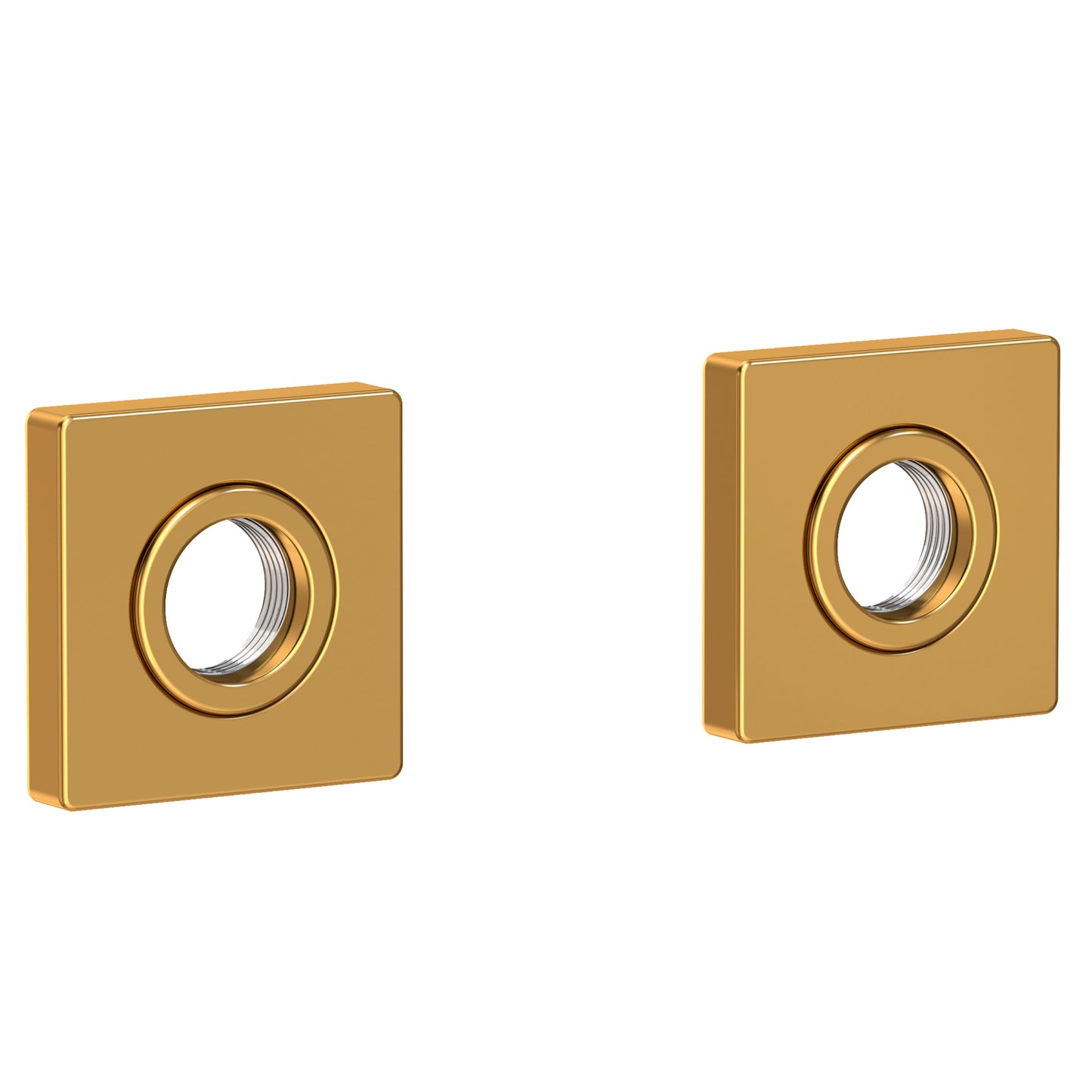 Newport Brass 2040-2400 Secant Grab Bar Decorative Rings & Mounting Kit