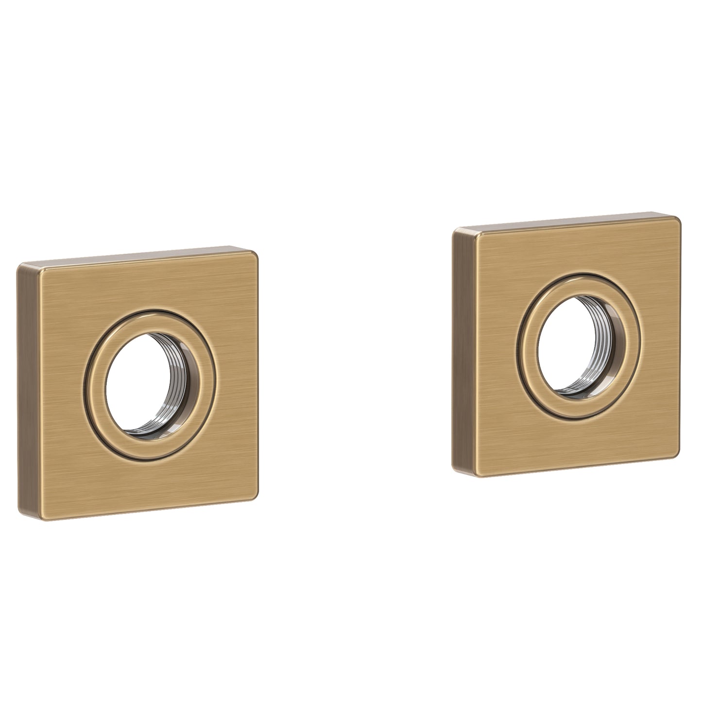 Newport Brass 2040-2400 Secant Grab Bar Decorative Rings & Mounting Kit