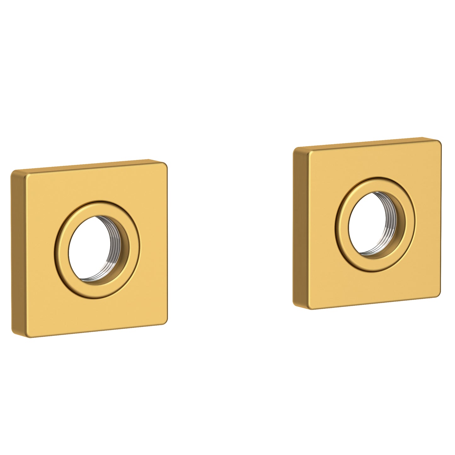 Newport Brass 2040-2400 Secant Grab Bar Decorative Rings & Mounting Kit